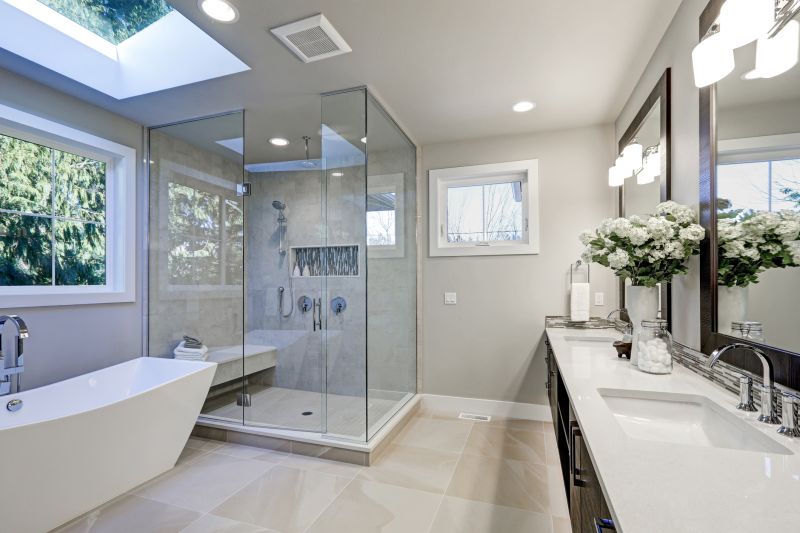 Open-Concept Bathrooms
